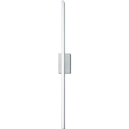 Ava 48" LED Wall Sconce in Brushed Aluminum & Opal Acrylic