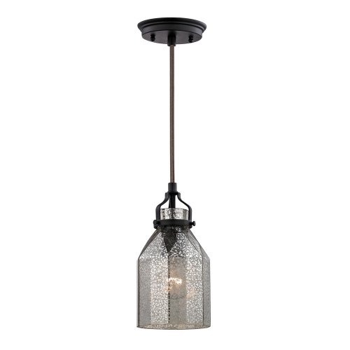 Danica 1 Light Mini Pendant Light in Oil Rubbed Bronze