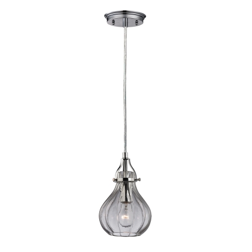 Danica 1 Light Mini Pendant Light in Polished Chrome