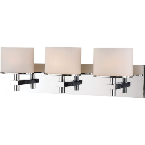 Ombra 26"W 3 Light Vanity Light in Polished Nickel