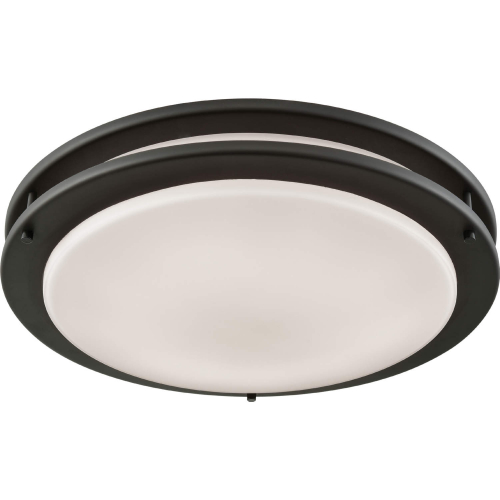 Clarion 15"W 1 Light Flush Mount in Oil Rubbed Bronze