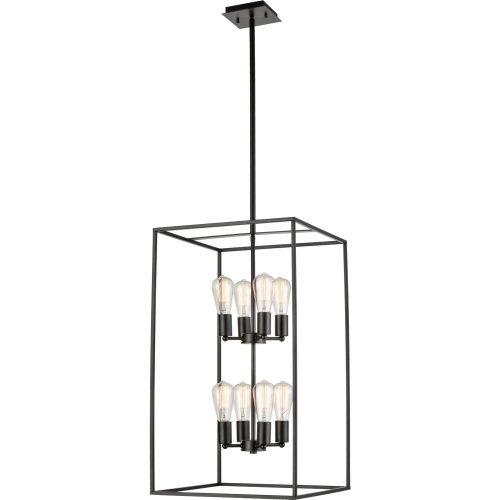 Williamsport 17"W 8 Light Pendant in Oil Rubbed Bronze