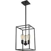 Williamsport 10"W 3 Light Chandelier in Oil Rubbed Bronze