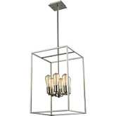 Williamsport 14"W 6 Light Chandelier in Brushed Nickel