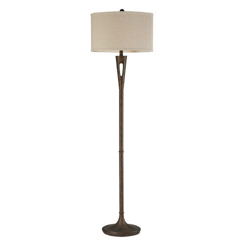 65" Martcliff Floor Lamp in Burnished Bronze