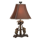 24" Adamslane Elephant Table Lamp in Bronze