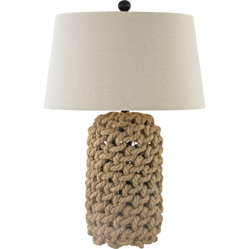 Rope 29.5"H 1 Light Table Lamp in Natural