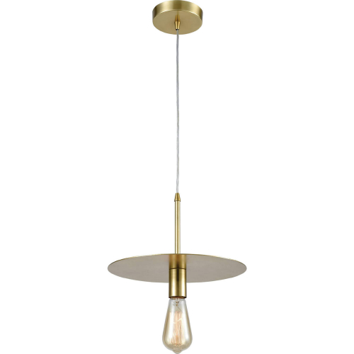 Sunscreen 1 Light Ceiling Pendant Light in New Aged Brass