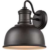 Cedar Park 10"W 1 Light Outdoor Wall Sconce in Oil Rubbed Bronze