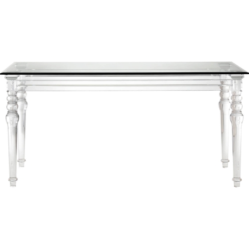 Jacobs Console Table in Clear Acrylic