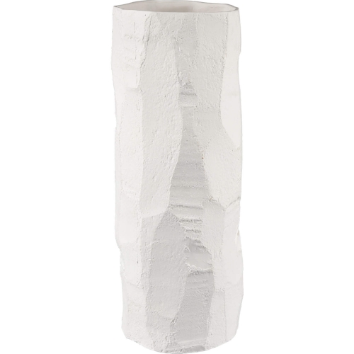 Lore Vase in White Ceramic