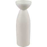 Vickers Vase in White Ceramic