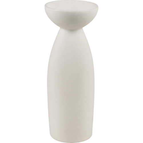 Vickers Vase in White Ceramic