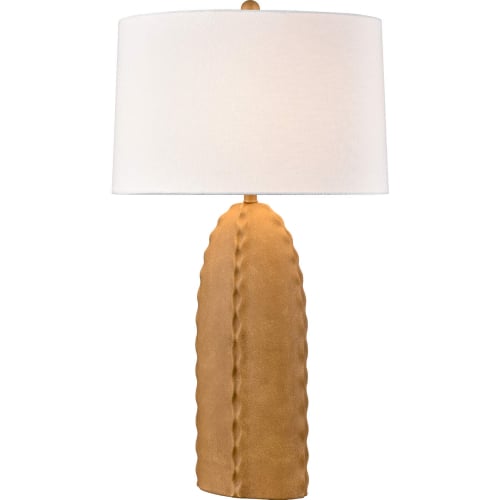 Alexa 33"H 1 Light Table Lamp in Terracotta