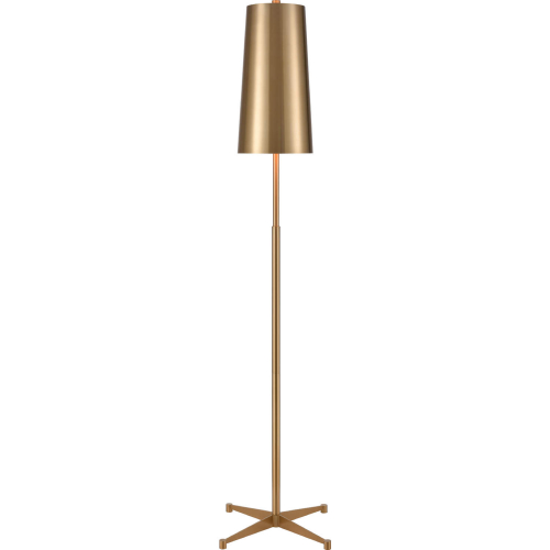 Matthias 65"H 1 Light Floor Lamp in Aged Brass