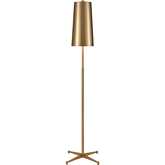 Matthias 65"H 1 Light Floor Lamp in Aged Brass