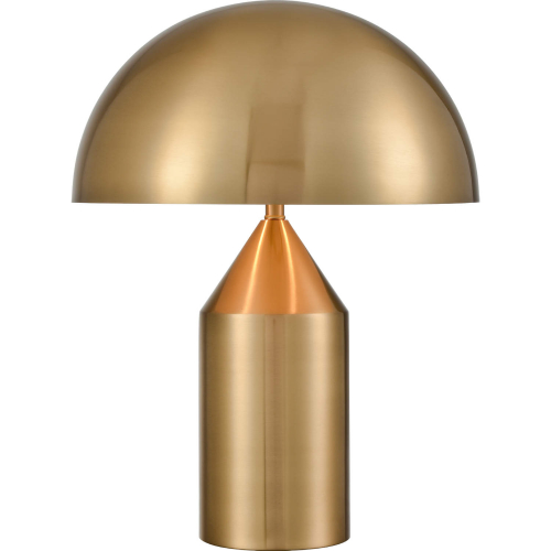 Pilleri 22"H 2 Light Desk Lamp in Brass