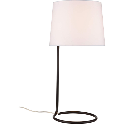 Loophole 29"H 1 Light Table Lamp in Oiled Bronze