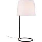 Loophole 29"H 1 Light Table Lamp in Oiled Bronze