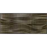 Wave Wood Dimensional Wall Art in Gold & Black