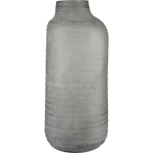 Otto Vase in Gray Frosted Glass