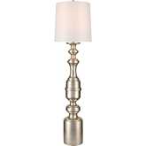 Cabello 78"H 1 Light Floor Lamp in Antique Metal Resin