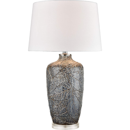 Forage 29"H 1 Light Table Lamp in Gray Ceramic