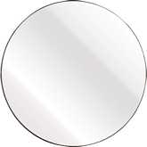 Beni 36" Mirror in Black Metal