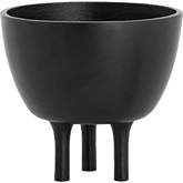 Kiser Decorative Bowl in Black Aluminum