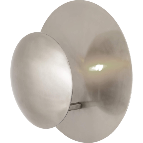 Lorens 12.5"H 1 Light Wall Sconce in Polished Nickel