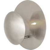 Lorens 12.5"H 1 Light Wall Sconce in Polished Nickel