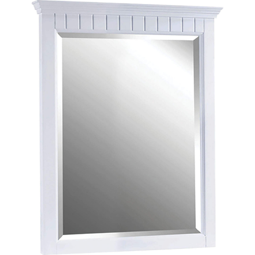 Danube 24" Mirror in White Wood