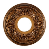 Acanthus 11" Ceiling Medallion in Antique Bronze Finish