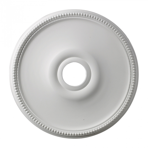 Brittany 19" Ceiling Medallion in White Finish