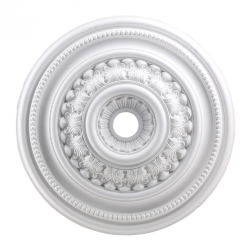 English Study 32" Ceiling Medallion in White Finish