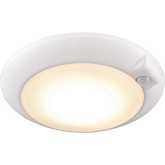 Plandome 6"W Integrated LED Flush Mount in White Metal