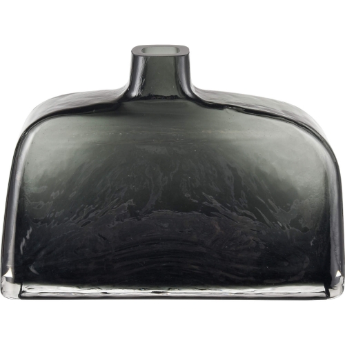 Sellen Vase in Smoke Gray Glass