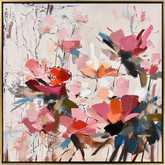 Wild Garden Framed Wall Art in Multicolor