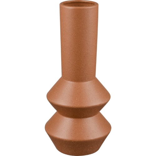 Belen Vase Rust in Rust Brown Ceramic