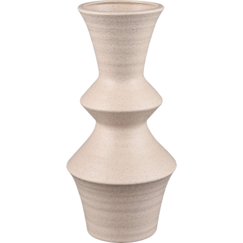 Belen Vase Cream in Cream, Ivory Ceramic