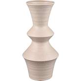 Belen Vase Cream in Cream, Ivory Ceramic