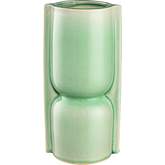 Leddy Vase in Light Green Ceramic