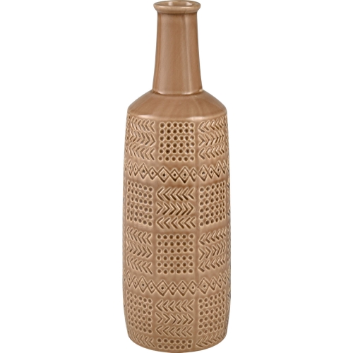 Graham Vase in Tan Ceramic