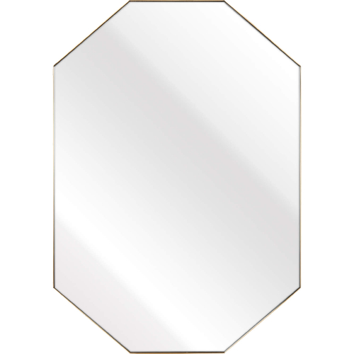 Teddy Wall Mirror in Brass Finish