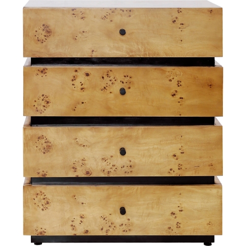 Bromo 20" Chest in Natural & Black Wood