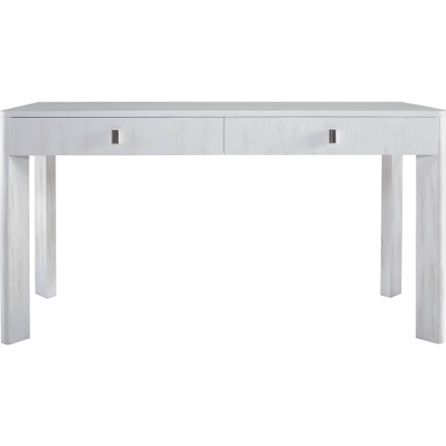 Checkmate Console Table in White Wood