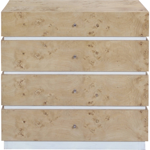 Bromo 36" Chest in Bleached & Off White Wood