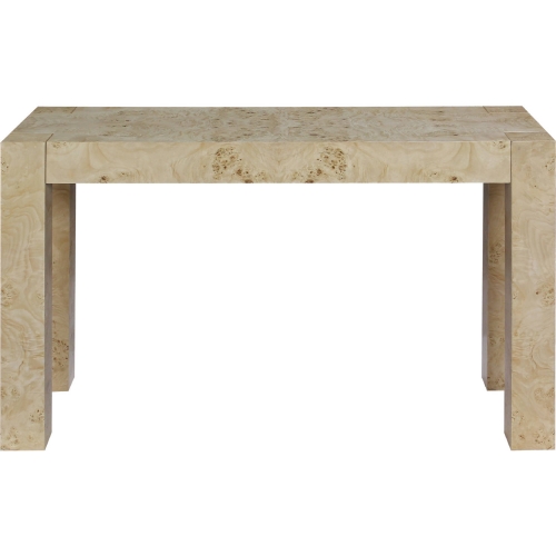 Bromo Console Table in Bleached & Off White Wood