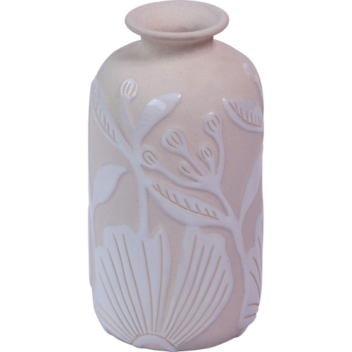 Charlotte Vase in Cream, Ivory & White Earthenware