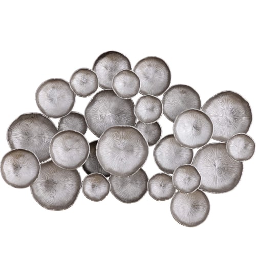 Penwood Dimensional Wall Art in Nickel Aluminum